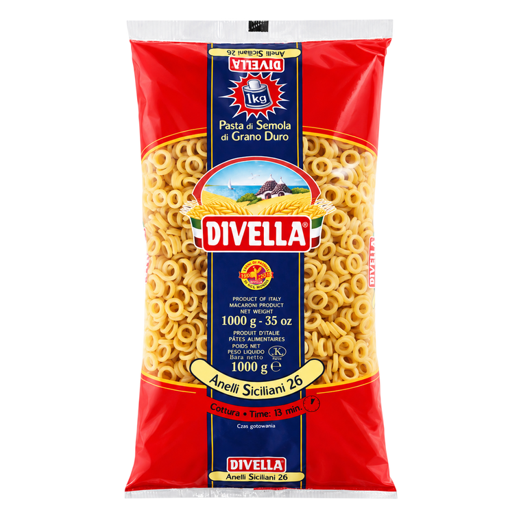 Divella Pâtes Anelli Siciliani n°26 500 g
