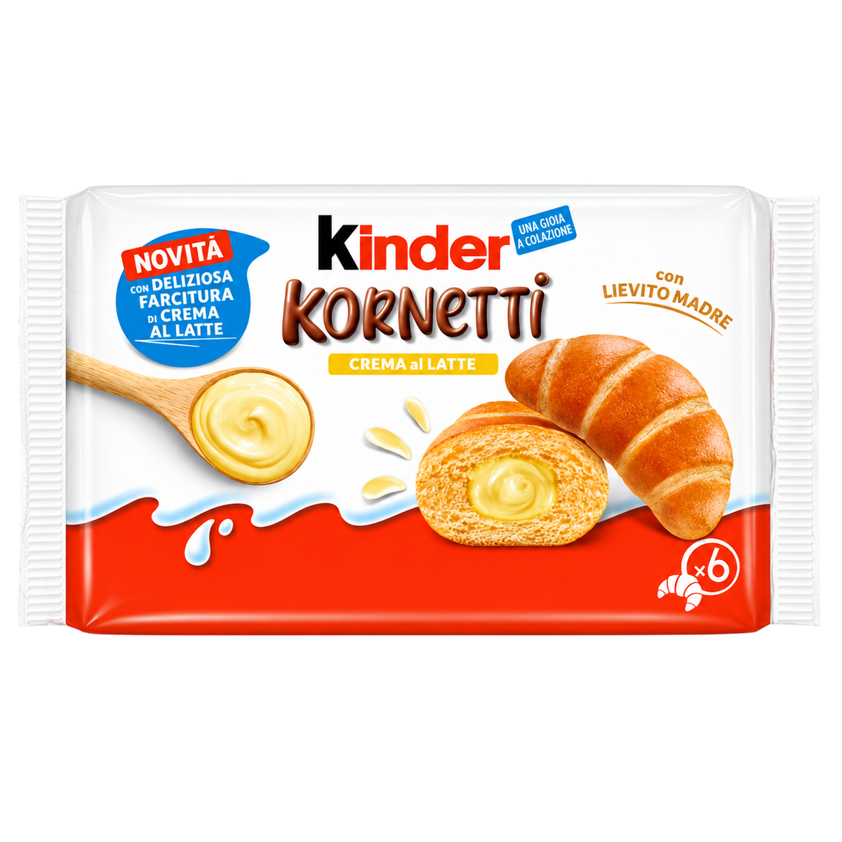 Kinder Kornetti Crème au Lait 270 g