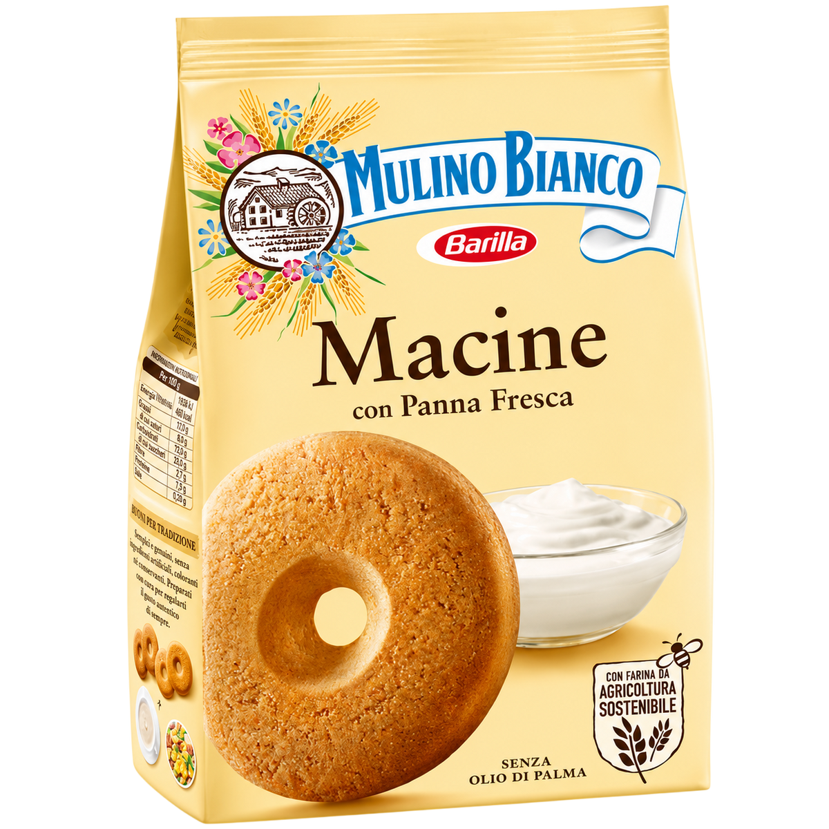 Mulino Bianco Macine Biscuits à la Crème Fraîche 350 g