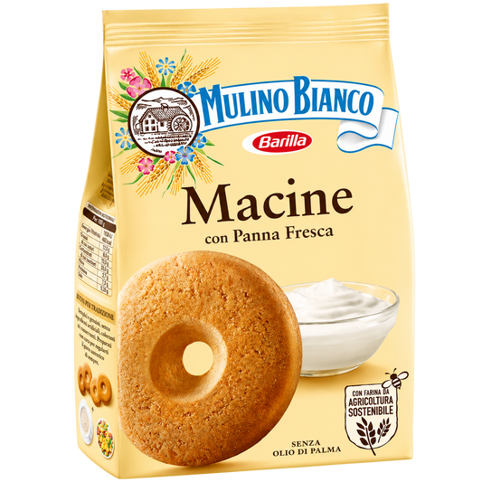 Mulino Bianco Macine Biscuits à la Crème Fraîche 350 g