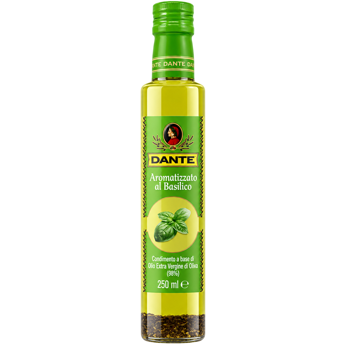Dante Huile d'Olive Aromatisée au Basilic 250 ml