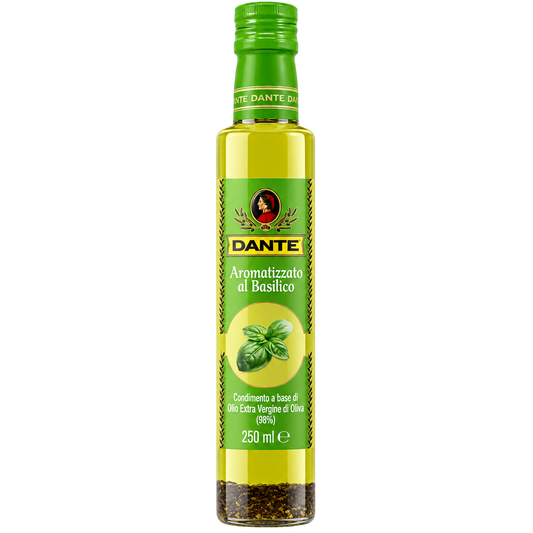 Dante Huile d'Olive Aromatisée au Basilic 250 ml