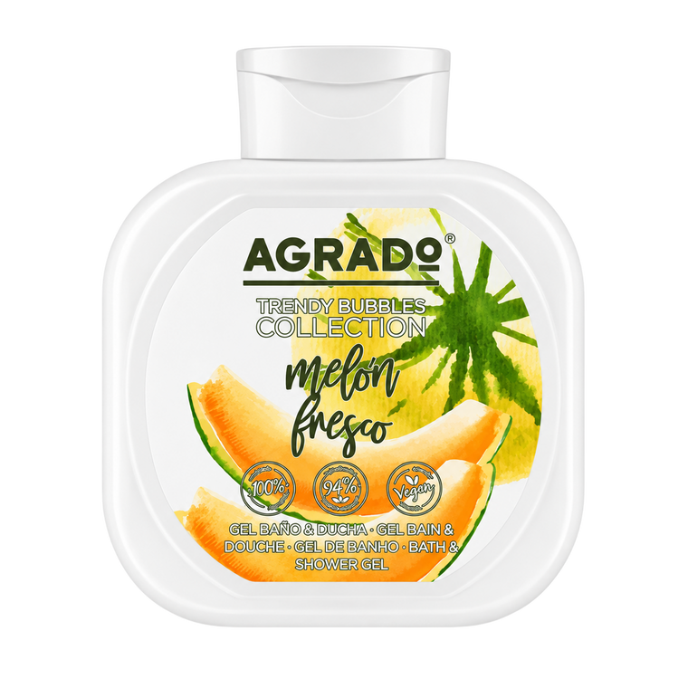 Agrado Gel Douche Melon Frais 750 ml