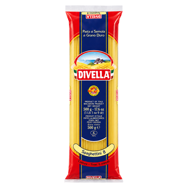 Divella Pâtes Spaghetti n° 8 500 g