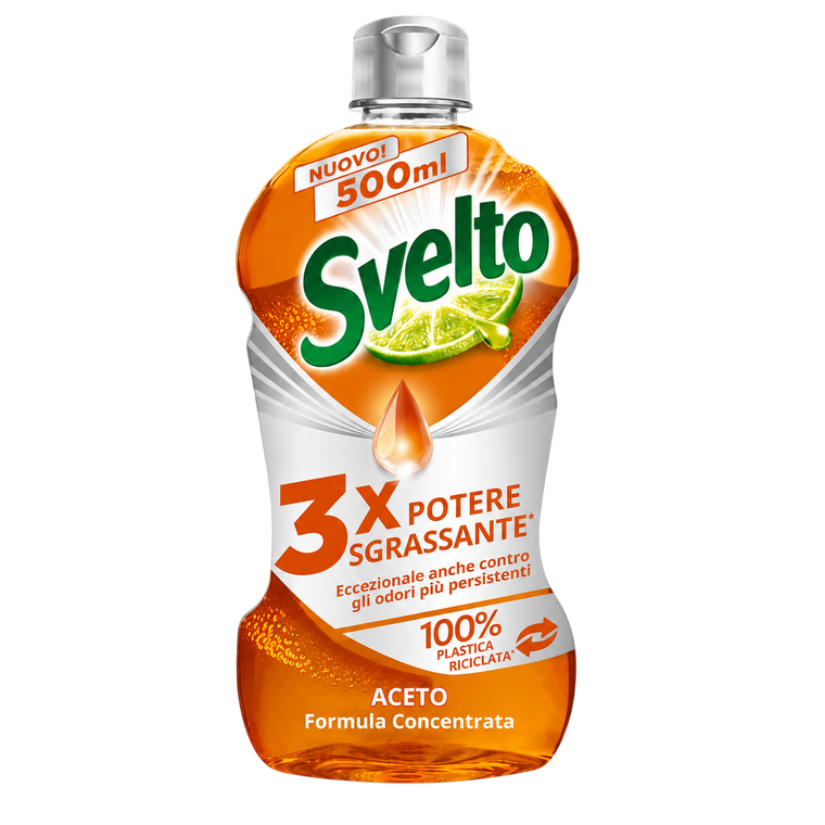 Svelto Concentré Vaisselle au Vinaigre 500 ml