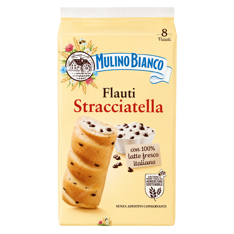 Mulino Bianco Flauti Stracciatella 280 g