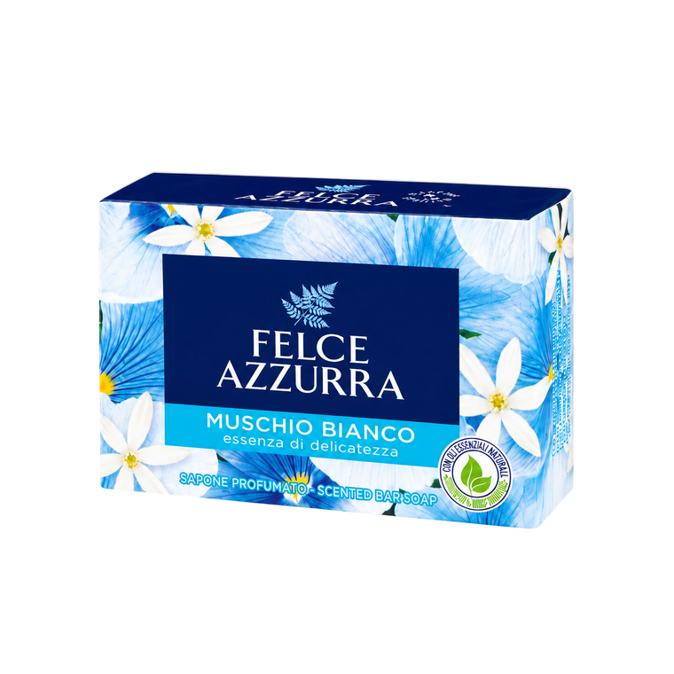 Felce Azzurra Savon Solide Muschio Bianco X1