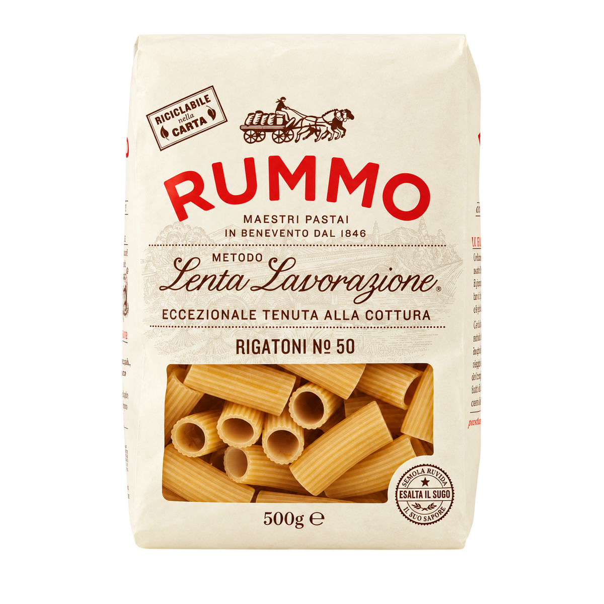 Rummo Pâtes Rigatoni n° 50 500 g