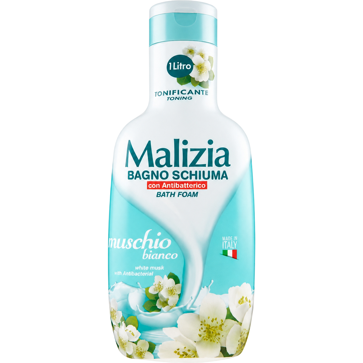 Malizia Bain Moussant Muschio Bianco 1 L