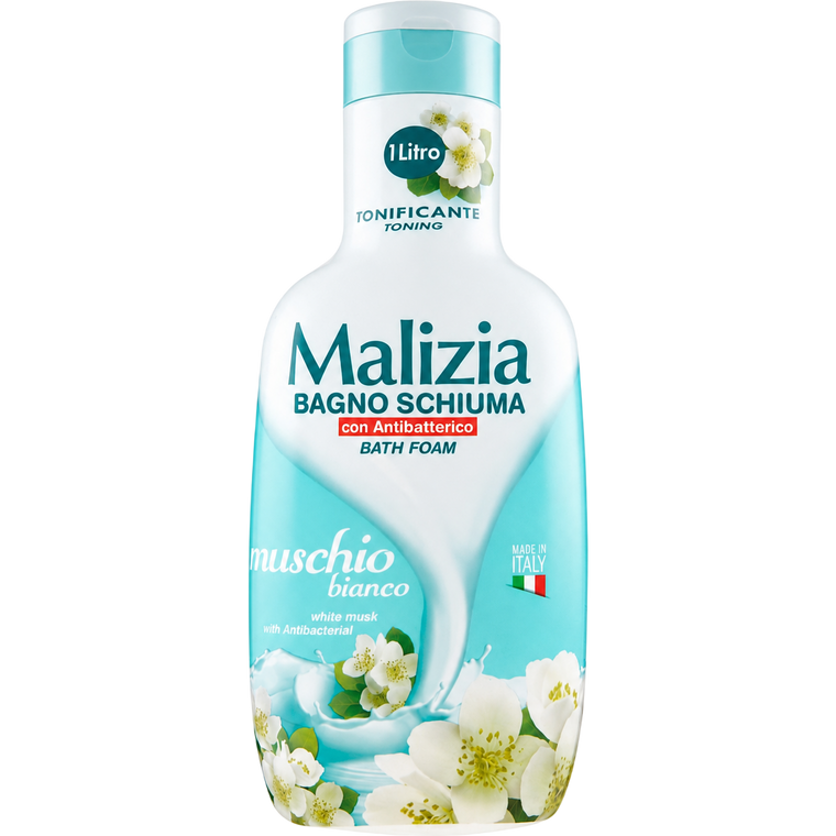 Malizia Bain Moussant Muschio Bianco 1 L