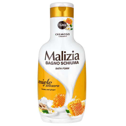 Malizia Bain Moussant Miel 1 L