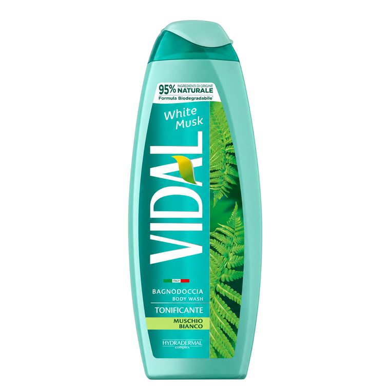Vidal Gel Douche Muschio Bianco 500 ml