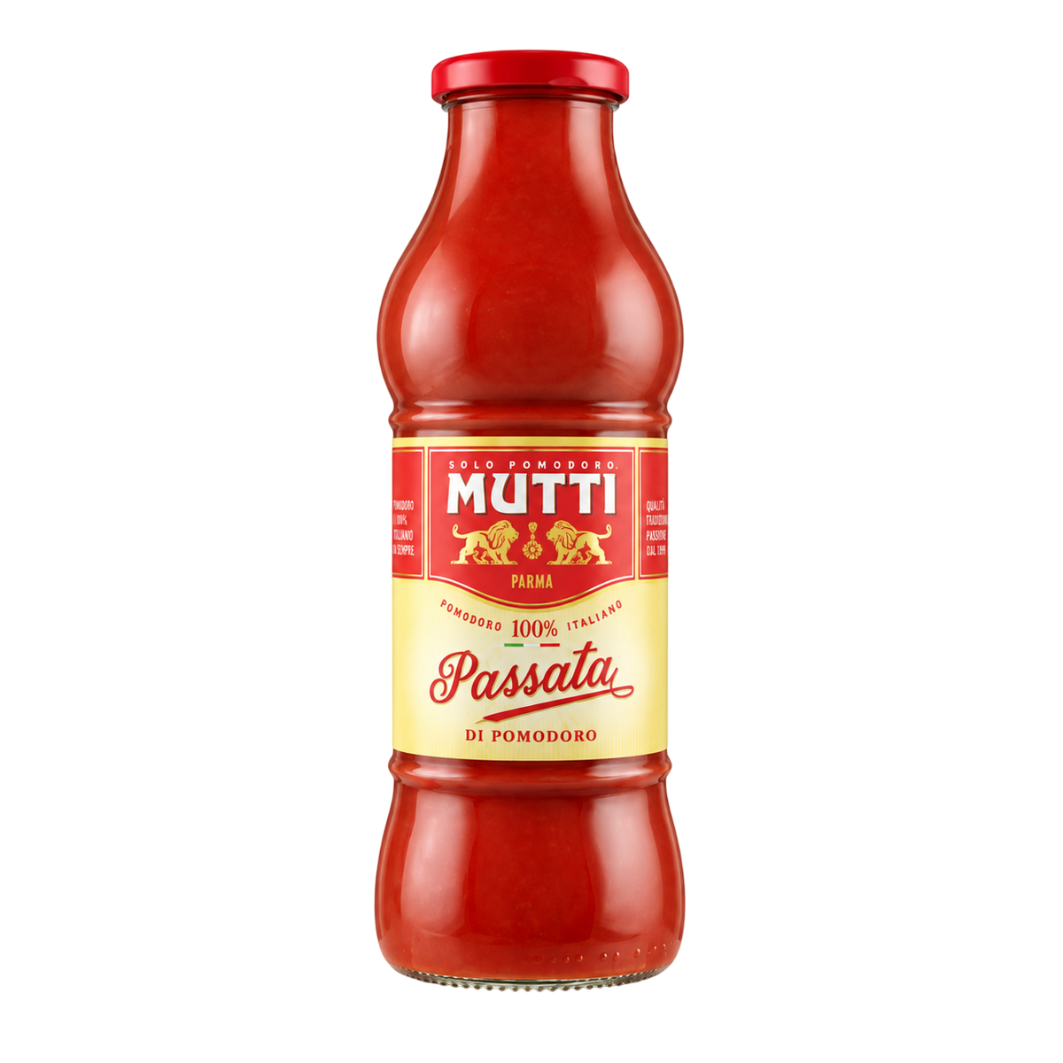 Mutti Coulis de Tomates en Bouteille en Verre 700 g