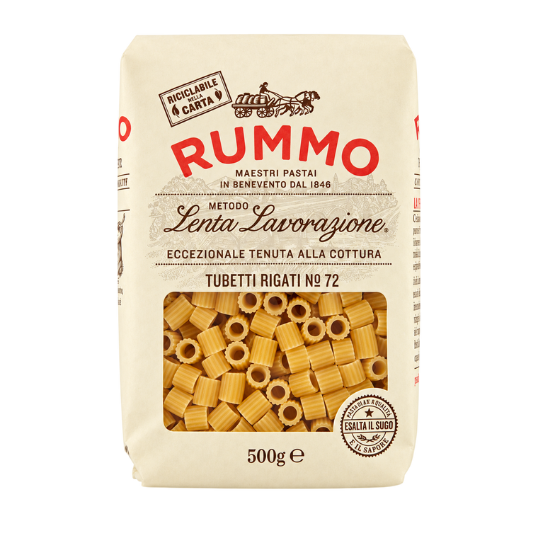 Rummo Pâtes Tubetti Rigati n° 72 500 g