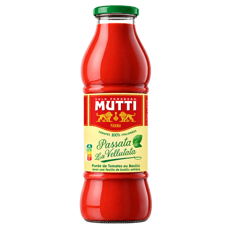 Mutti Coulis de Tomates au Basilic 700 g