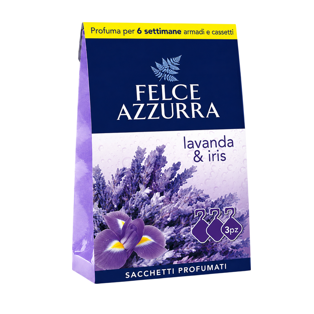 Felce Azzurra Sachets Parfumés Armoires & Tiroirs - Lavanda & Iris