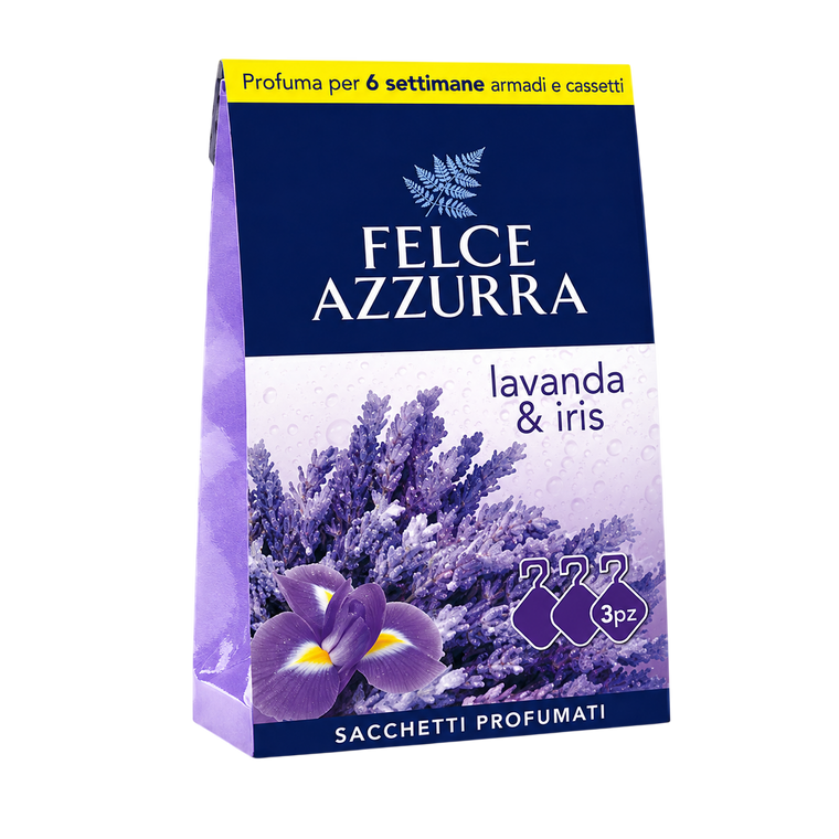 Felce Azzurra Sachets Parfumés Armoires & Tiroirs - Lavanda & Iris