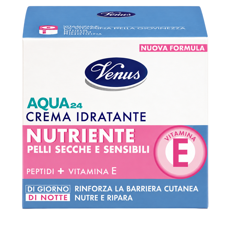Venus Crème Hydratante Nourrissante Vitamine E 50 ml