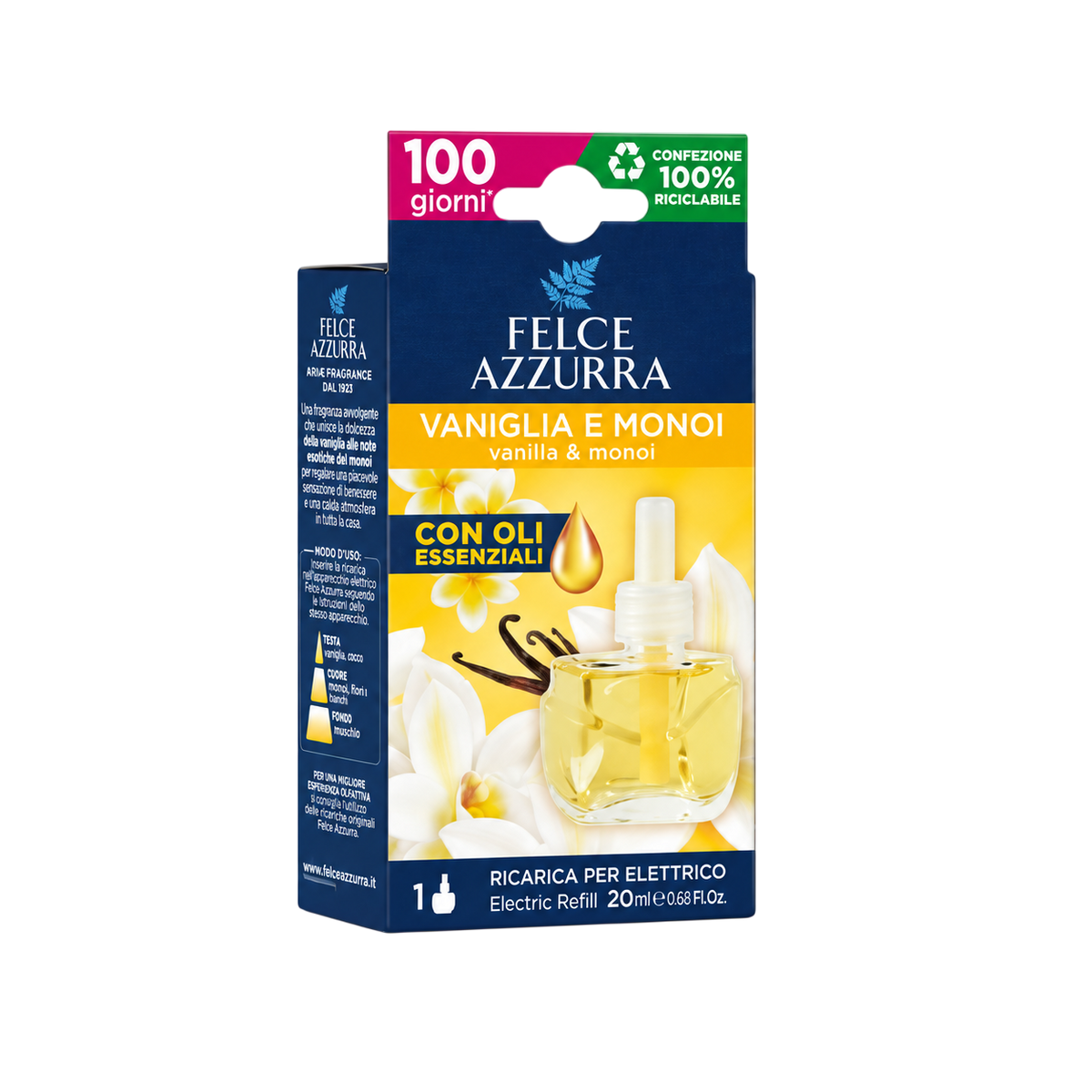 Felce Azzurra Recharge Vanille et Monoï 20 ml
