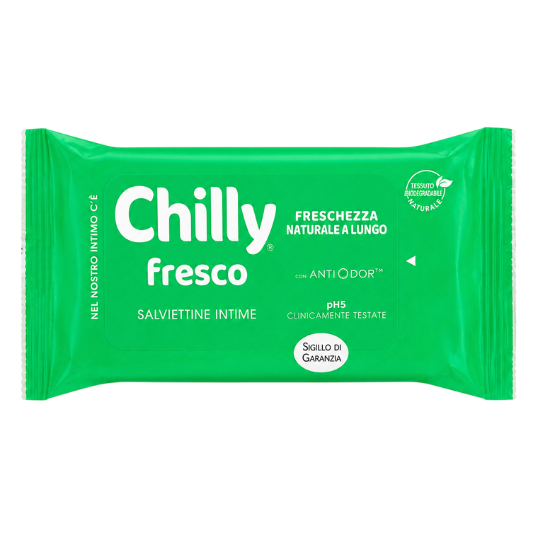 Chilly Fresco Lingettes Intimes pH 5 12 lingettes