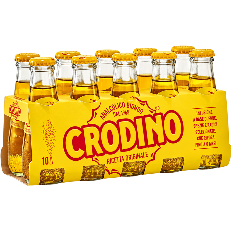 Crodino Apéritif Sans Alcool Classique x10