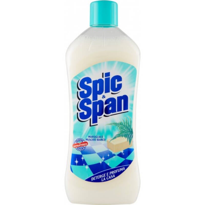 Spic & Span Nettoyant Sol Muschio et Marseille 1 L