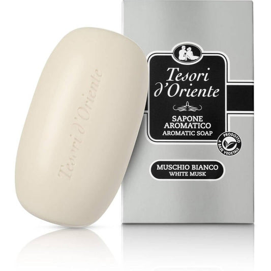 Tesori d'Oriente Savon Solide Muschio Bianco 125 g