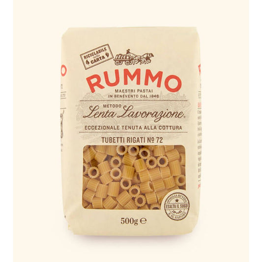 Rummo Pâtes Tubetti Rigati n° 72 500 g