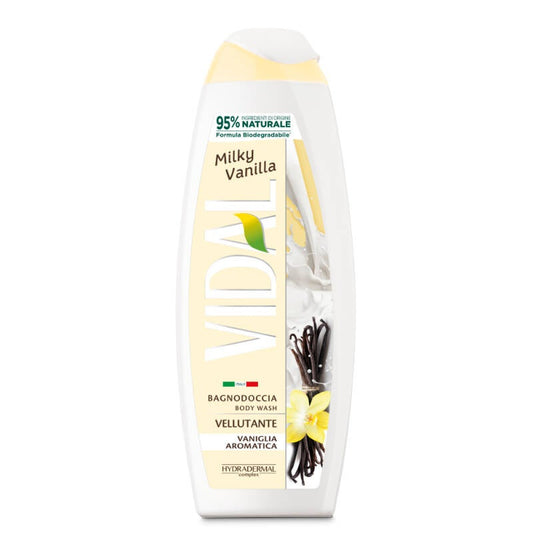 Vidal Gel Douche Lait & Vanille 500 ml